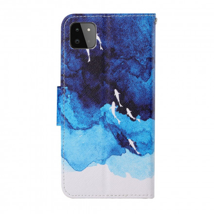 Samsung Galaxy A22 5G Capa de mar com alça