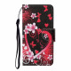 Samsung Galaxy A22 4G Case Flowers e Hearts com CordÃ£o