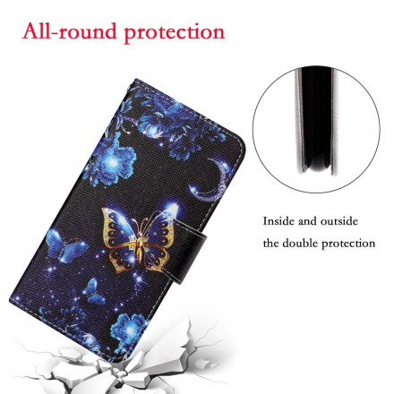 Samsung Galaxy A22 4G Precious Butterfly Strap Case