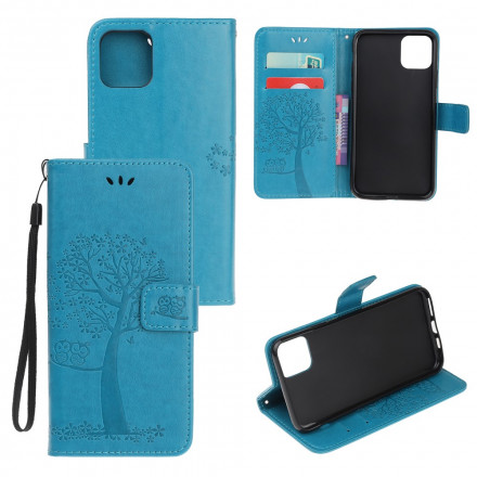 Samsung Galaxy A22 5G Árvore & Maleta de Coruja