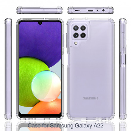 Samsung Galaxy A22 4G Hybrid Clear Case