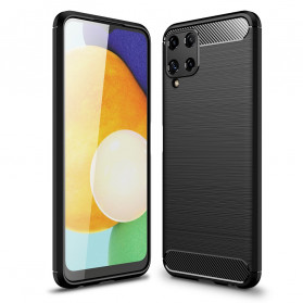 Samsung Galaxy A22 4G Capa de fibra de carbono escovada