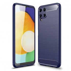 Samsung Galaxy A22 4G Capa de fibra de carbono escovada
