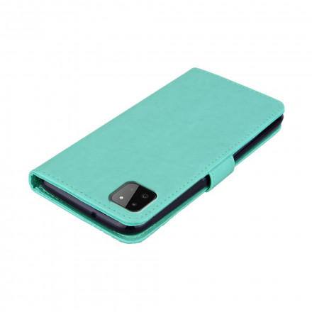 Samsung Galaxy A22 5G Case Mandala Coruja e CordÃ£o