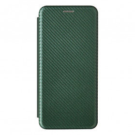 Tampa Flip Cover Samsung Galaxy A22 5G Fibra de Carbono