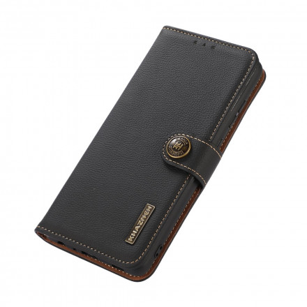 Samsung Galaxy A22 5G Capa de couro genuína KHAZNEH RFID Samsung Galaxy A22 5G Capa de couro genuína KHAZNEH RFID