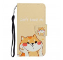 Samsung Galaxy A22 4G Cat Don't Touch Me Strap Case