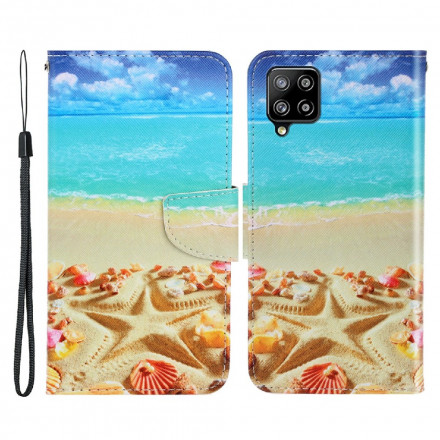 Samsung Galaxy A22 4G Capa de cinta de praia