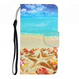 Samsung Galaxy A22 4G Capa de cinta de praia