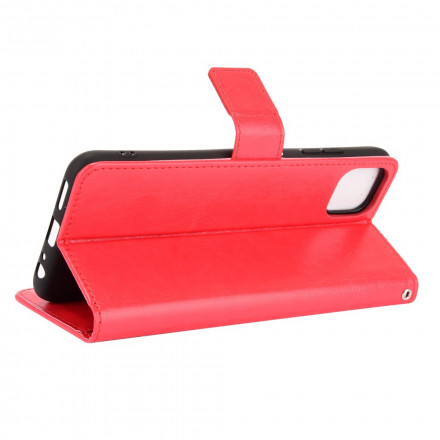 Samsung Galaxy A22 5G Capa de Couro Flashy Leatherette