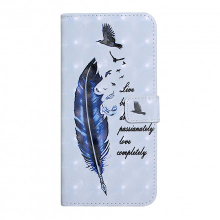 Samsung Galaxy A22 4G Case Feather e Mensagem