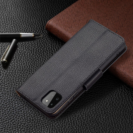 Samsung Galaxy A22 5G Aba oblíqua de Lychee