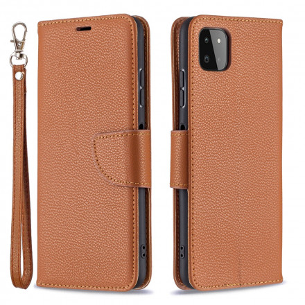 Samsung Galaxy A22 5G Aba oblíqua de Lychee