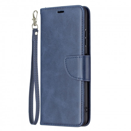 Samsung Galaxy A22 5G Aba oblíqua lisa da capa Samsung Galaxy A22 5G Aba oblíqua lisa da capa