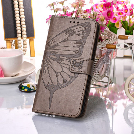 Samsung Galaxy A22 5G Capa de design Butterfly A22 com correia