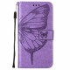 Samsung Galaxy A22 5G Capa de design Butterfly A22 com correia