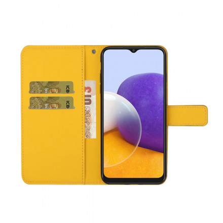 Samsung Galaxy A22 5G Case Tapestry Pattern