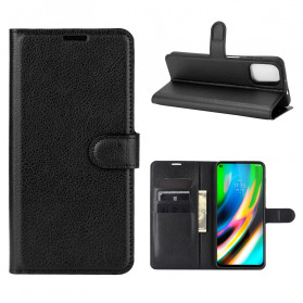 Moto G9 Plus Capa Clássico de Lychee