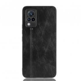 Capa Vivo V21 5G Efeito coureiro de couro