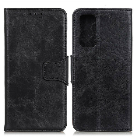 Capa Realme GT 5G fecho reversível em pele