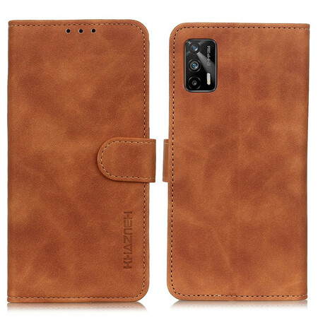 Capa Realme GT 5G Vintage Leather Effect KHAZNEH