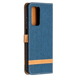 Xiaomi Mi 10T / Capa de tecido e correia de efeito de couro 10T Pro