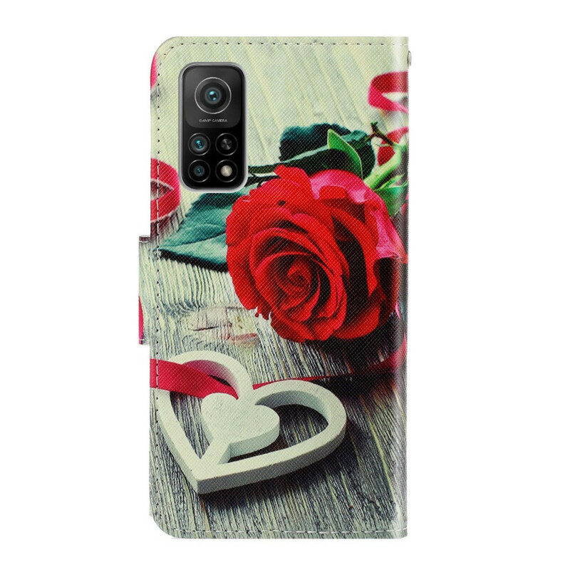 Xiaomi Mi 10T / 10T Pro Pink Romantic Strap Case