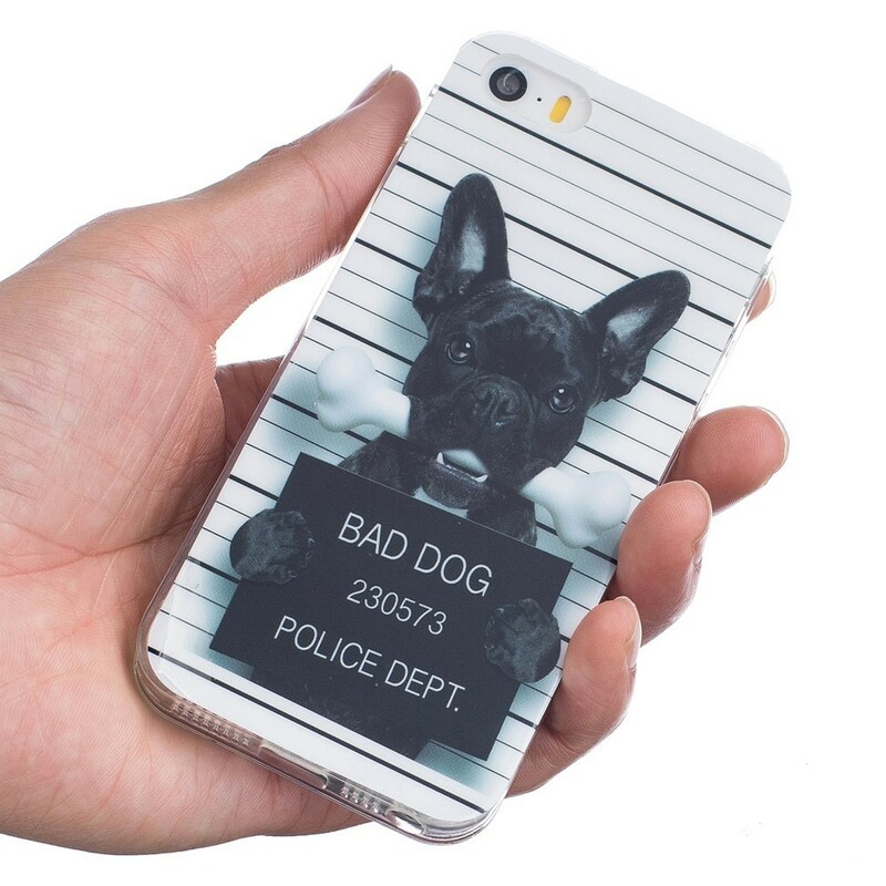 Capa para cão mau do iPhone SE/5/5S