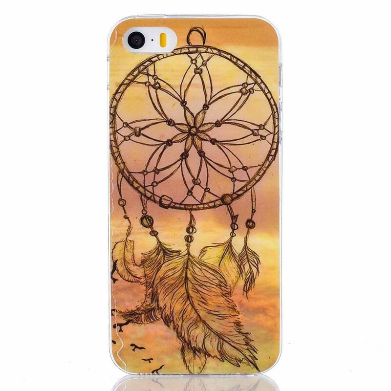 Capa do iPhone SE/5/5S Feather Dream Catcher