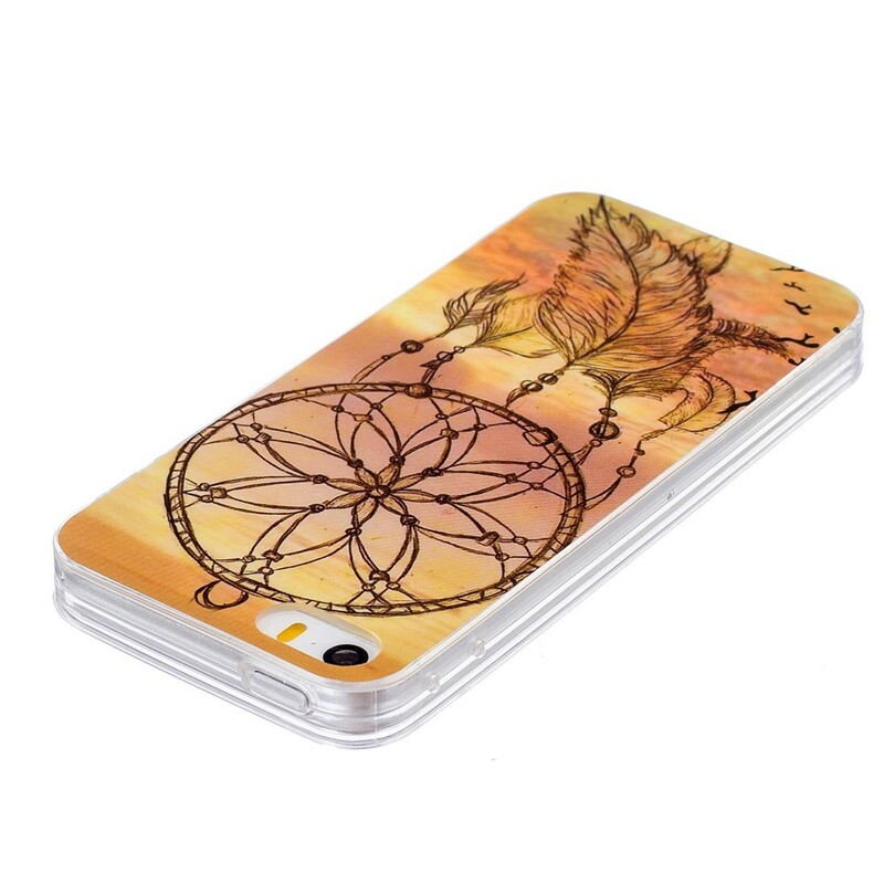 Capa do iPhone SE/5/5S Feather Dream Catcher