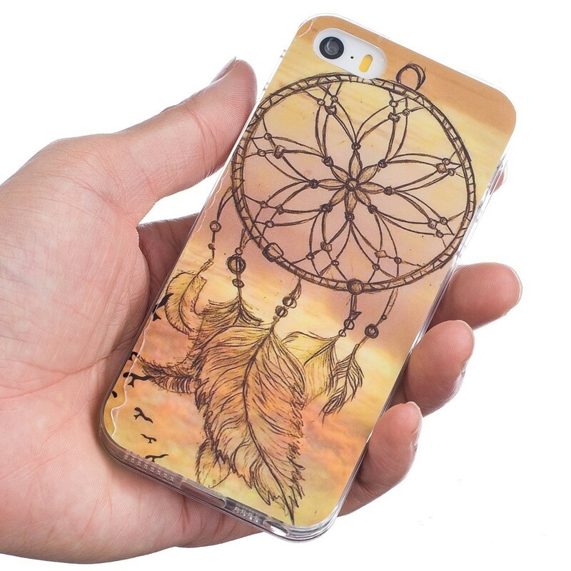 Capa do iPhone SE/5/5S Feather Dream Catcher