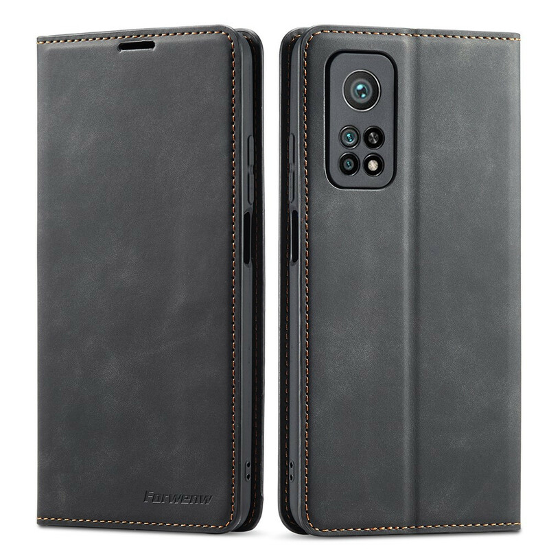 Xiaomi Mi 10T / 10T Pro Capa de Efeito Couro FORWENW