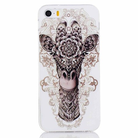 Capa de Girafa Tribal SE/5/5S do iPhone