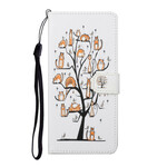 Samsung Galaxy S21 FE Funky Cats Strap Case