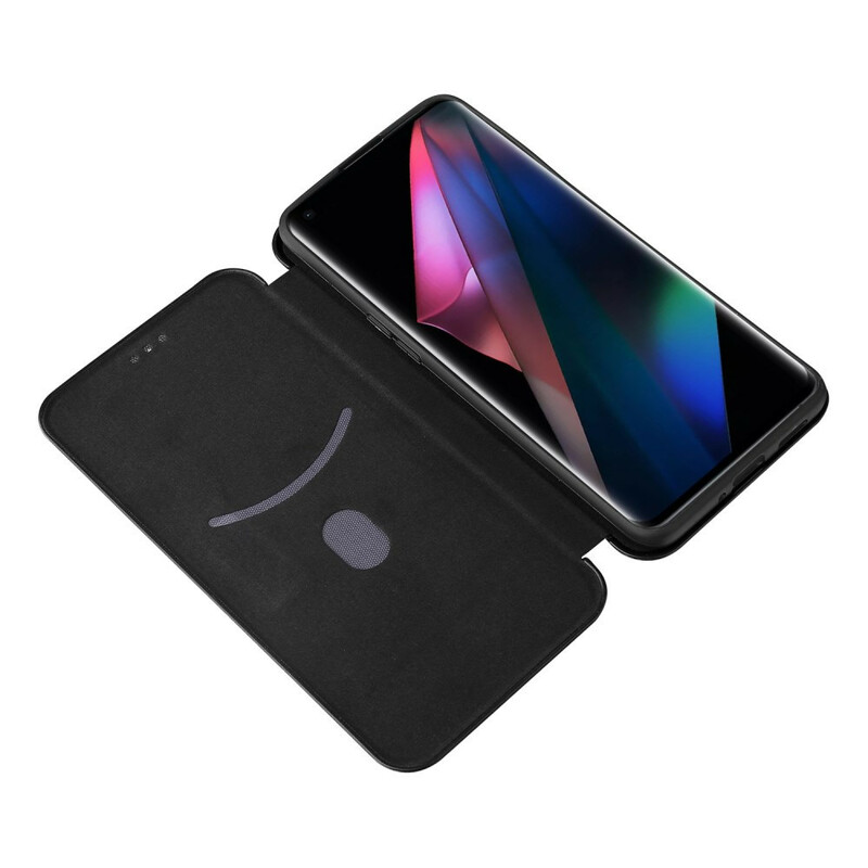 Capa Oposta ao Encontrar X3 / X3 Pro Silicone Cor de Carbono