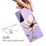 Capa Flor Transparente Samsung Galaxy S21 FE