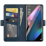 Case Oppo Find X3 / X3 Pro Double Flap Classic