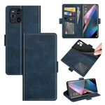 Case Oppo Find X3 / X3 Pro Double Flap Classic