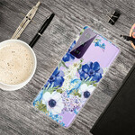 Capa Samsung Galaxy S21 FE Flor de Aquarela