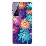 Samsung Galaxy S21 FE Capa flexível para flores