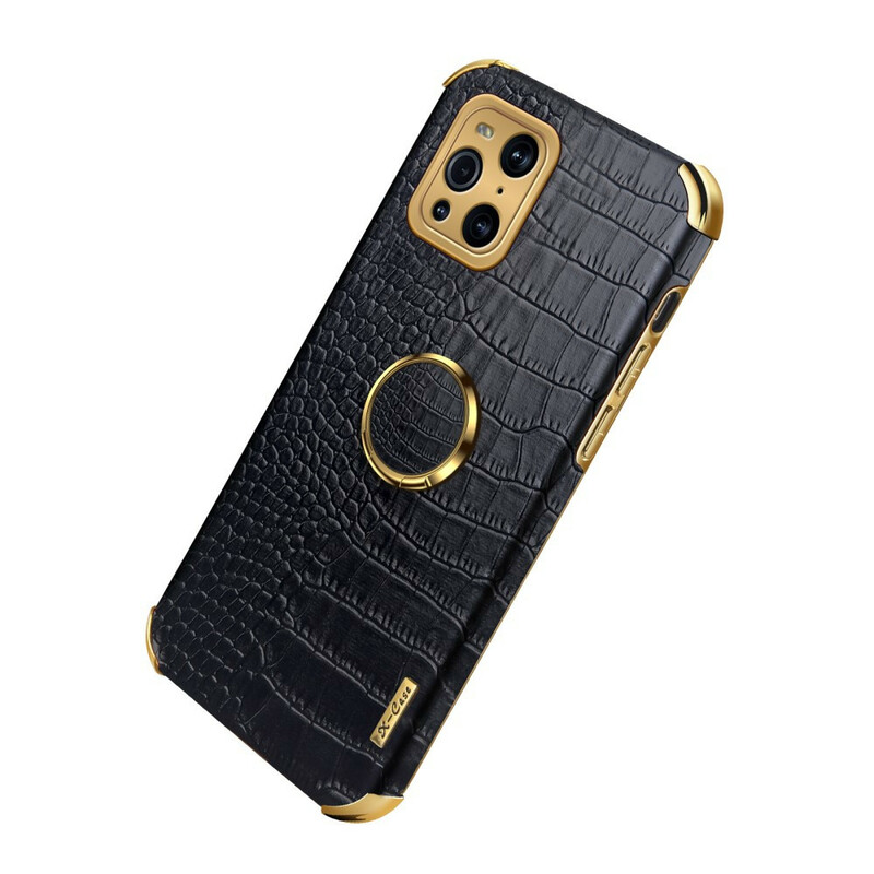 Oppos Encontrar X3 / X3 Pro X-CASE Efeito Crocodilo Efeito Pele de Crocodilo