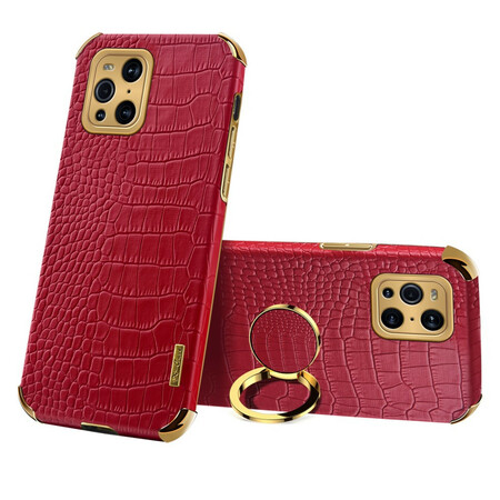 Oppos Encontrar X3 / X3 Pro X-CASE Efeito Crocodilo Efeito Pele de Crocodilo