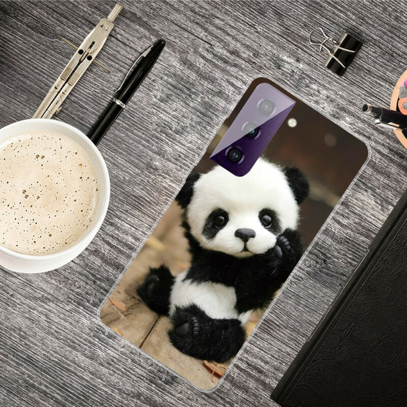 Samsung Galaxy S21 FE Capa Panda Flexível