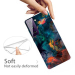 Samsung Galaxy S21 FE Case Coloured Clouds