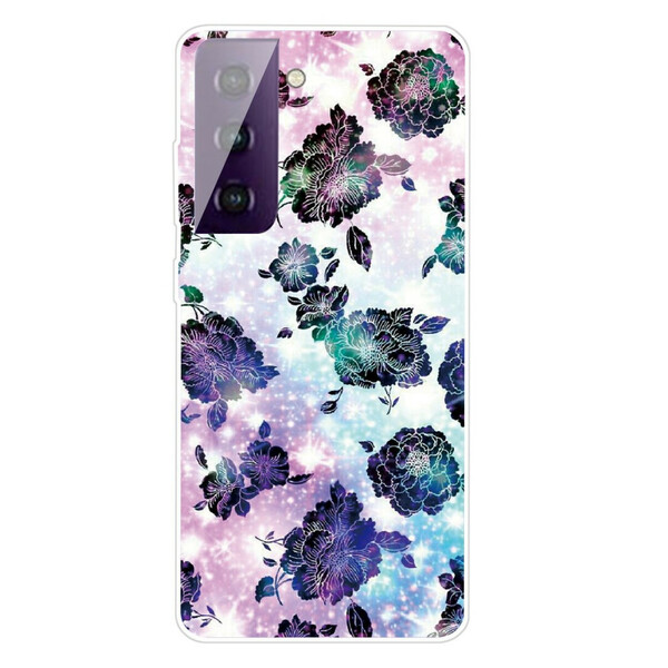 Samsung Galaxy S21 Case FE Flores Gráficas