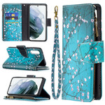 Capa Samsung Galaxy S21 FE com bolso com fecho de correr Capa Samsung Galaxy S21 FE com bolso com fecho de correr
