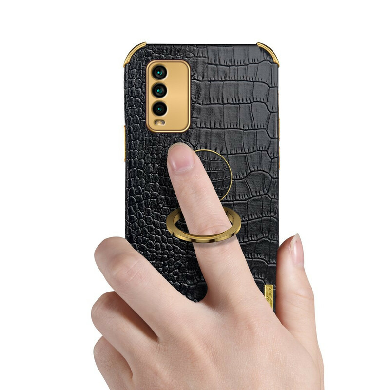 Xiaomi Redmi 9T / Nota 9 X-CASE Crocodilo Efeito Pele de Crocodilo Xiaomi Redmi 9T / Nota 9 X-CASE Crocodilo Efeito Pele de Crocodilo