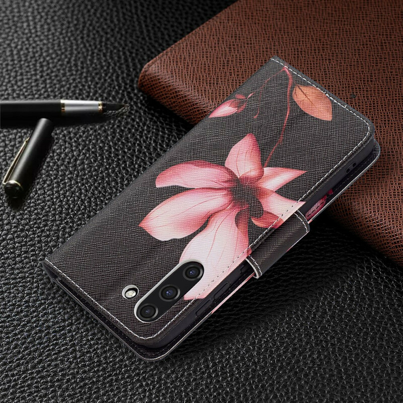 Samsung Galaxy S21 FE Case Pink Flower