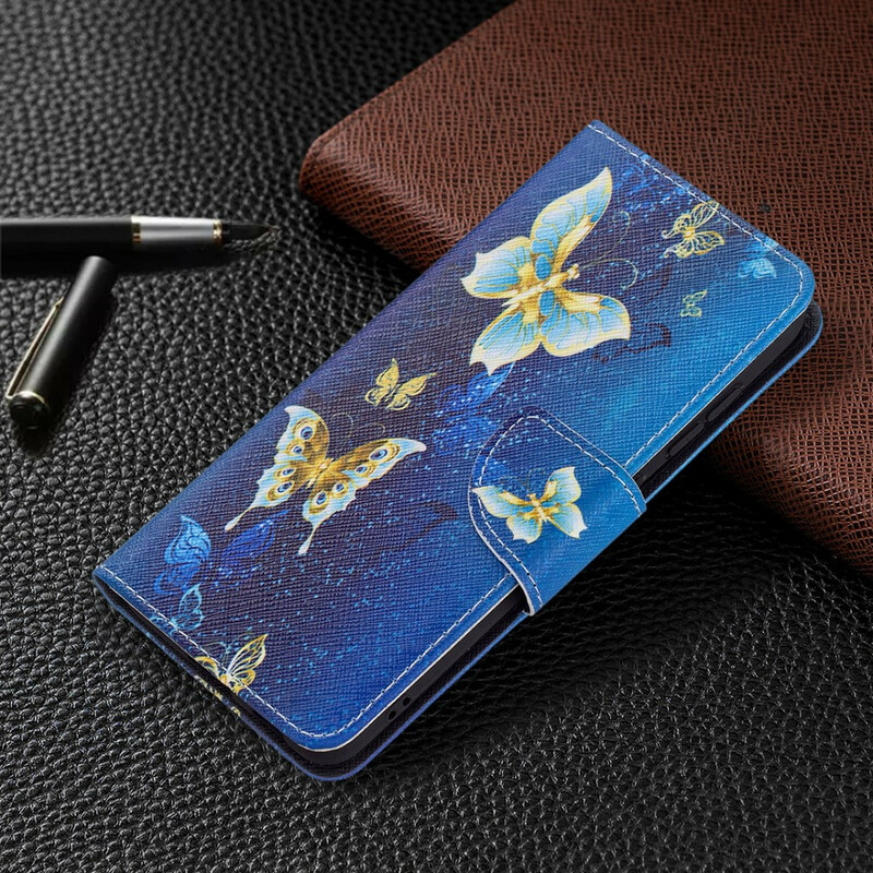 Samsung Galaxy S21 FE Manteiga de capa de borboletas
