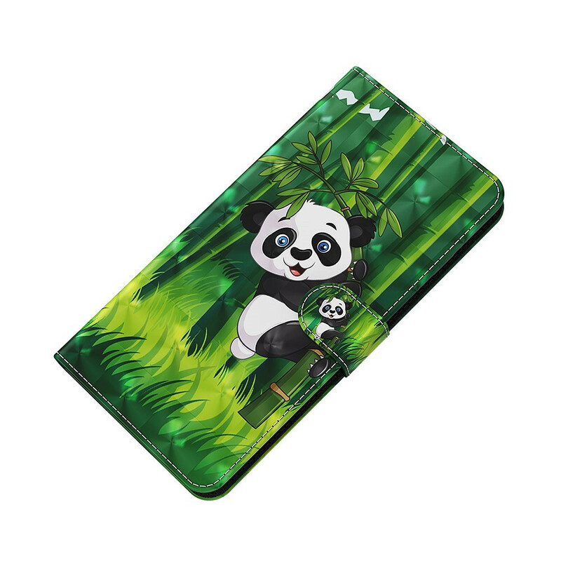 Samsung Galaxy S21 FE Panda e Capa de Bambu
